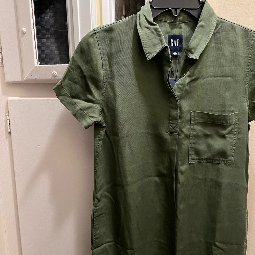 Gap women lightweight relaxed fit Tencel Dress